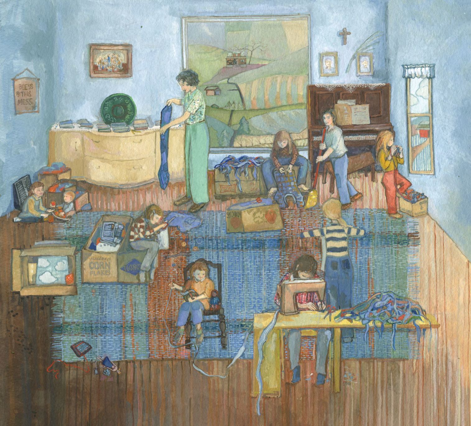 "Turning Rags into Rugs" by Lorraine Ortner-Blake